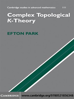 cover image of Complex Topological K-Theory